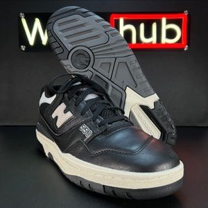 New Balance 550 Basketball Shoes • BB550LBW • Black/Sea Salt • Men’s Size 9.5